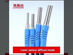 سنسور لیزر پراکنده کوچک LUOSHIDA سنسور فوتوالکتریک پراکنده NPN PNP NO خروجی NC