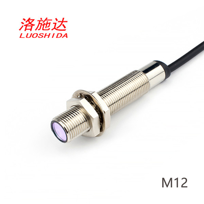 سوئیچ مجاورتی M12 سوئیچ سنسور مجاورتی لیزری پراکنده فاصله 300 میلی متری اندازه گیری لیزری قابل تنظیم