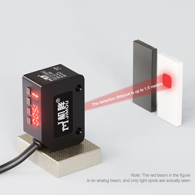 کاهش هزینه موثر NO NC، پاسخ با سرعت بالا، سنسور فوتوالکتریک انتشار، صفحه نمایش دیجیتال هوشمند، سوئیچ فوتوالکتریک